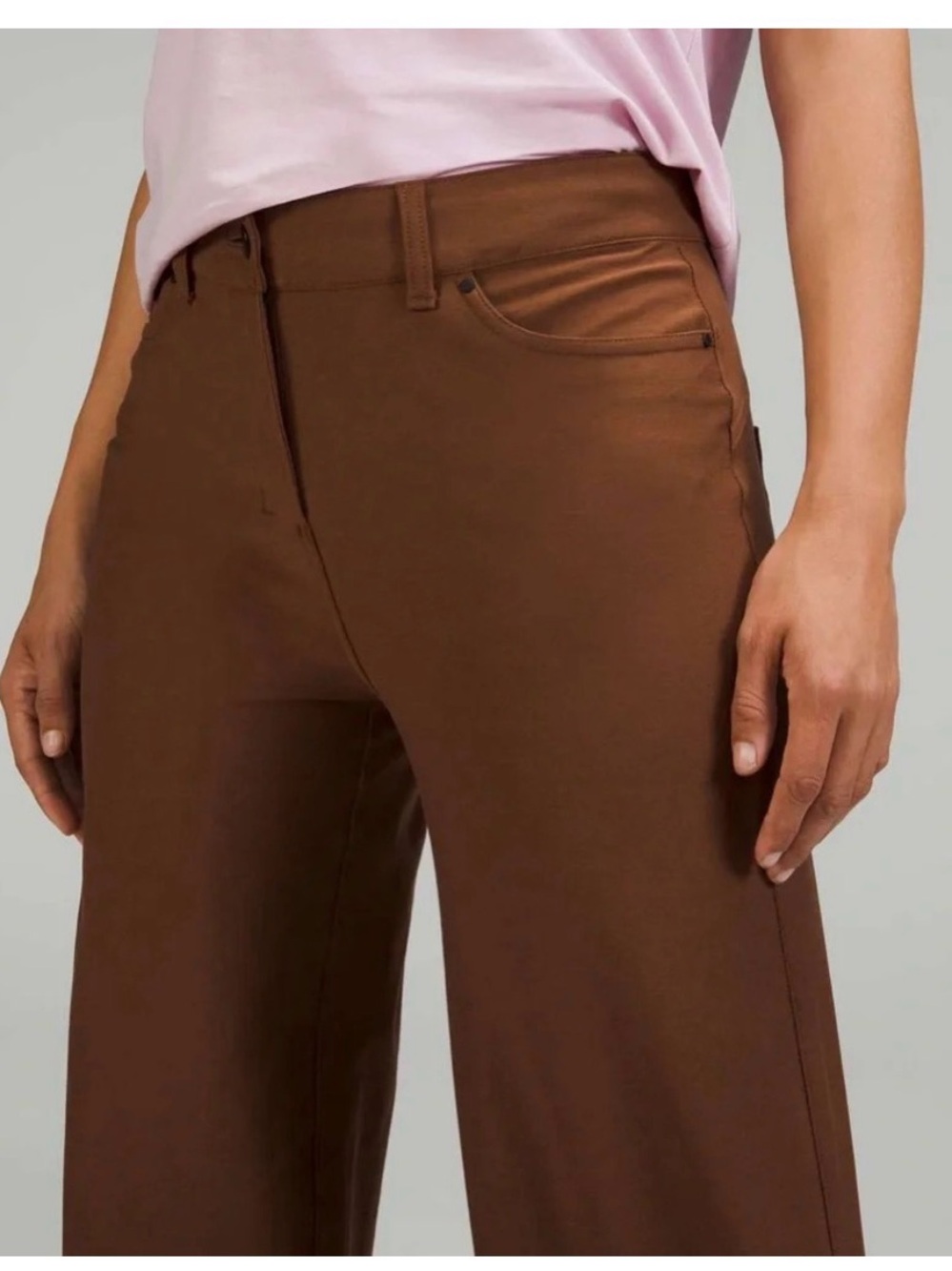 Lululemon City Sleek 5 Pocket Wide-Leg High-Rise Pant *Light Utilitech
